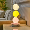 Axyaa Rainbow Candy Glass Balls LED Floor Lamp for Stylish Living Room Decor
