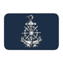 Axyaa Nautical Compass Anchor Rudder Printed Small Non-slip Doormat