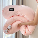Axyaa Fluffy Warm Duvet Insert: Thick Autumn Winter Comforter Quilt for Bed