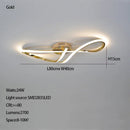 Axyaa Nordic Modern Design LED Ceiling Lamp for Home Decor and Indoor Lighting