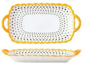 Axyaa Double-Ear Ceramic Fish Plate - Nordic Design, Japanese Style, Light Luxury Pasta Plate