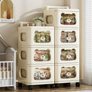 Axyaa Multi-Layer Rolling Storage Cart with Drawers, Mobile Organizer for Home and Office
