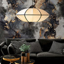 Axyaa Vintage Fabric Pendant Chandelier, E27 Bulb, Scandinavia Style