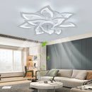 Axyaa Luxury Lotus Ceiling Fan Light 6-speed Remote Control Bedroom Fan