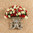 Axyaa Resin Angel Wall Vase: Ancient Mural Decor for Home Living Room Walls