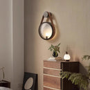 Axyaa Frosted Glass Wall Sconce for Parlor, Bedroom, Restaurant