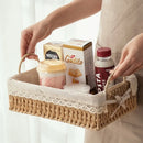 Axyaa Imitation Rattan Storage Baskets - Multi-Purpose Home & Travel Organizers