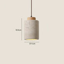 Cream Stone Pendant Light by Axyaa: Retro Style for Homestay, Restaurant, Bedroom.
