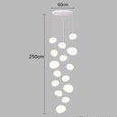 Axyaa LED Pendant Light Chandeliers for Living Room Staircase Indoor Lighting