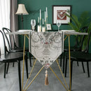 Axya European Jacquard Table Runner for Dining and Tea Tables