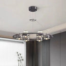 Axyaa Modern LED Pendant Chandelier for Staircase & Living Room