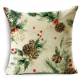 Axyaa Merry Christmas Linen Pillow Case 18*18in