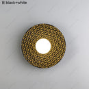 Axyaa Metal Wall Light: Modern Luxury Art Decor Lighting for Living Room
