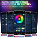 Axyaa RGB Car Ambient Lights: 64 Colors LED Fiber Optic Decoration