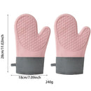 Axyaa Silicone Oven Gloves for Kitchen Baking - Thick Insulation, Anti-Slip & Anti-Scald