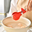 Axyaa Stainless Steel Food Silicone Clip for Kitchen, BBQ, and Baking