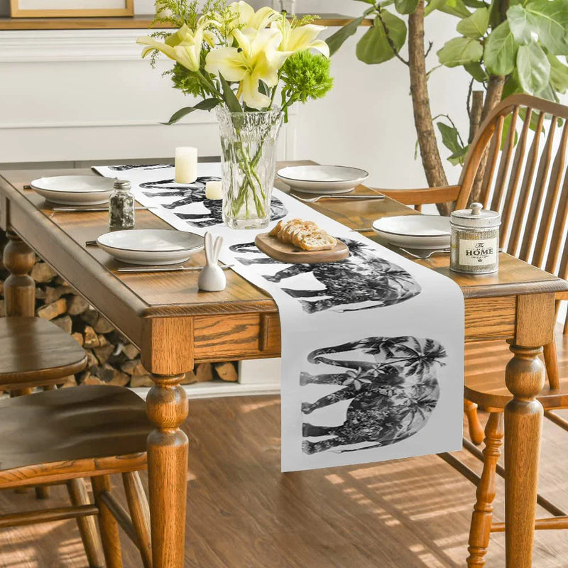 Axyaa Forest Table Runner for Home Dining Decoration