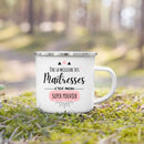 Axyaa Teacher Appreciation Enamel Mug - Unique Gift for Educators and Mentors