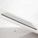 Axyaa Cozy Coral Fleece Bath Mat - Gray