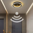 Axyaa LED Ceiling Lamps: Motion Sensor, Black, Indoor, Bedroom, Corridor Balcony Lighting