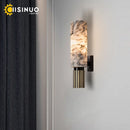 Axyaa Marble Wall Lamp: Elegant 15.7" E27 Wall Sconce for Home Decor & Lighting