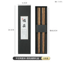 Axyaa Premium Wood Chopsticks Set - Chinese-Style Homeware & Business Gift