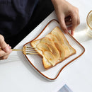 Axyaa Ceramic Dinner Plate Set