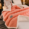 Axyaa Winter Velvet Blanket | Cozy & Weighted | Single/Double Bed Size
