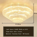 Axyaa Crystal Ceiling Lighting for Luxury Spaces
