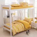 Axyaa Cashmere Student Dormitory 3-Piece Bed Kit Single Double Bedding Set