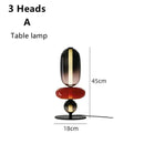Axyaa Nordic Glass Table Lamp - LED Decor Lighting for Home and Exhibition