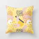 Axyaa Mid Century Geometry Abstract Pillow Case for Home Sofa Decor