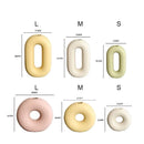 Nordic Cream Donut Vase Ornament for Living Room Flower Arrangement by Axyaa