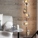 Axyaa Lava Glass Sofa Floor Lamp for Elegant Living Room Décor
