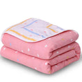 Axyaa 6-Layer Cotton Duvet & Chiffon Towel Set for Adults & Children