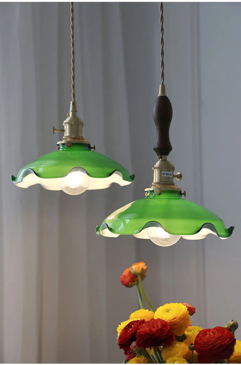 Axyaa Scandinavian Brass Chandelier: Modern Luxury Glass Hanging Lamp