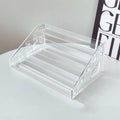 Axyaa Nail Display Box & Storage Case for Fake Nails - Clear Acrylic Holder