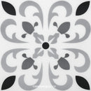 Axyaa Peel and Stick Vinyl Floor Tile Sticker, 20 x 20cm Square, Non-slip Self-adhesive Wall Sticker