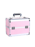 Axyaa Portable Cosmetic Suitcase: Professional Makeup Bag for Women with Large Capacity