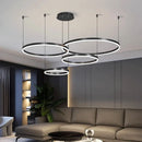 Axyaa LED Pendant Chandeliers for Modern Living Room and Dining Room Lighting
