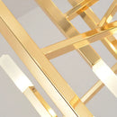Axyaa Nordic Metal Chandelier for Modern Living Room, Dining Room, and Bedroom