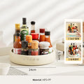 Axyaa Rotating Kitchen Organizer Turntable for Cabinet and Countertop Storage