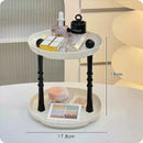 Axyaa Double-layer Desk Organizer Shelf for Cosmetic and Office Storage