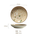 Axyaa Camellia Ceramic Underglaze Tableware: Antique Home Décor