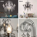 Axyaa Nordic Designer Iron Pendant Chandelier Led Ceiling Light
