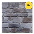 Axyaa 3D Faux Stone Peel and Stick Wall Panels - Set of 10