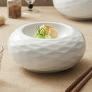 Axyaa Artistic Conception Ceramic Insulation Plate, Hotel Restaurant Tableware, Creative Club Dish