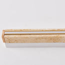 Axyaa Yellow Travertine Wall Sconce: Modern Natural Stone Fixture for Bedroom, Living Room & Corridor