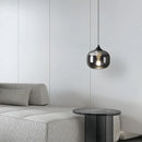Axyaa Oval LED Chandelier Ceiling Light for Living & Dining Room Décor