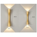 Axyaa LED Wall Lamp 6W 12W IP65 Waterproof Indoor Outdoor Light Fixture
